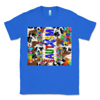 True Royal autism mom puzzle ribbon Classic Tee - TumblerDesignByShophia