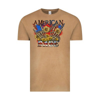 Vintage Camel American babe 4th of july Vintage Tee - CowGirlArtShop