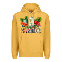 Mustard summer Premium Hoodie - CowhideDigitalArt