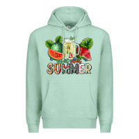 Seafoam summer Premium Hoodie - CowhideDigitalArt