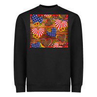 America Heart Heavyweight Sweatshirt | Teevron