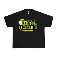 Black lucky teacher St. Patrick's Day Urban Heavy Tee - HowdyJamesFarm