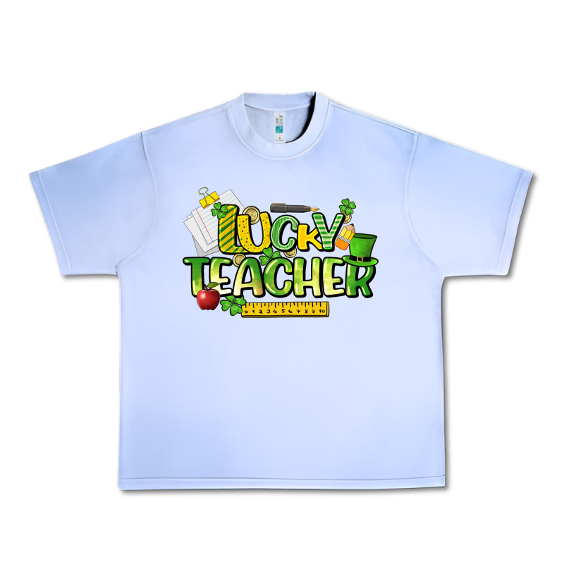 Lucky Teacher St. Patrick's Day Urban Heavy Tee by HowdyJamesFarm | Teevron