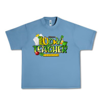 Pebble Blue lucky teacher St. Patrick's Day Urban Heavy Tee - HowdyJamesFarm