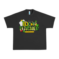 Pigment Black lucky teacher St. Patrick's Day Urban Heavy Tee - HowdyJamesFarm