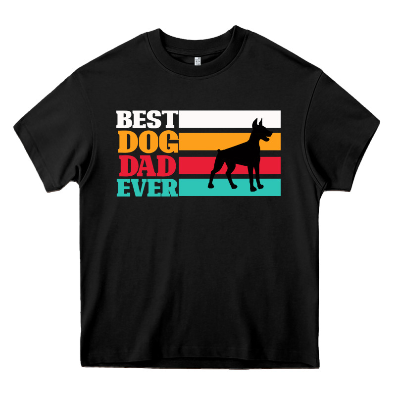 Best Dog Dad Ever Heavy Core Tee by Bettercallsaul | Teevron