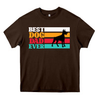 Chocolate Brown Best Dog Dad Ever Heavy Core Tee - Bettercallsaul
