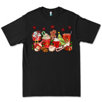 Black Christmas coffee cups Premium Tee - texasbilliewilder