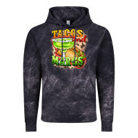 Cloud Black Tacos and margs Vintage Hoodie - FaDigitalArtStudio
