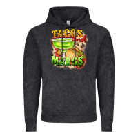 Vintage Black Tacos and margs Vintage Hoodie - FaDigitalArtStudio