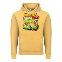 Vintage Mustard Tacos and margs Vintage Hoodie - FaDigitalArtStudio