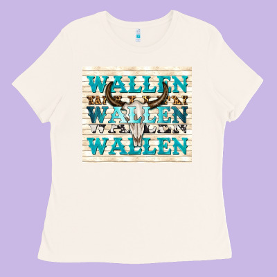 Wallen With Bull Skull Ladies Tee Designed By Tumblerdesignbyshophia