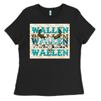 Black wallen with bull skull Ladies Tee - TumblerDesignByShophia