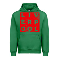 Emerald Cool Retro Grunge Vintage look Liverpool shirt gift , best gift, costu Urban Hoodie - maiPhamDesign