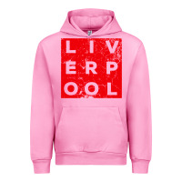 Fuchsia Pink Cool Retro Grunge Vintage look Liverpool shirt gift , best gift, costu Urban Hoodie - maiPhamDesign