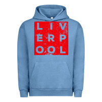 Pigment Pebble Blue Cool Retro Grunge Vintage look Liverpool shirt gift , best gift, costu Urban Hoodie - maiPhamDesign