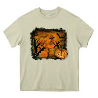 Mossy Halloween Background Heavy Core Tee - RanaPortraitStore