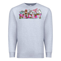 Heather Grey pharmacy Premium Sweatshirt - AdoDesignShop