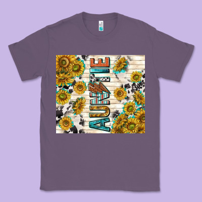 Auntie With Lightning Bolt Classic Tee Designed By Tumblerdesignbyshophia