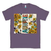 Lavender auntie with lightning bolt Classic Tee - TumblerDesignByShophia