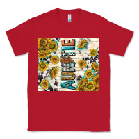 Red auntie with lightning bolt Classic Tee - TumblerDesignByShophia