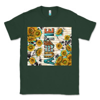 Sports Green auntie with lightning bolt Classic Tee - TumblerDesignByShophia