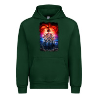 Forest Green Things Eleven Days Stranger Urban Hoodie - maiPhamDesign