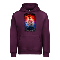 Mauve Wine Things Eleven Days Stranger Urban Hoodie - maiPhamDesign