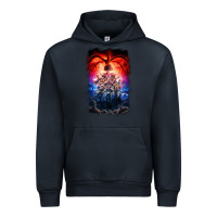 Navy Things Eleven Days Stranger Urban Hoodie - maiPhamDesign