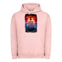 Pigment Salmon Things Eleven Days Stranger Urban Hoodie - maiPhamDesign
