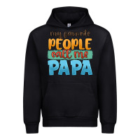 Black my favorite people call me papa Urban Hoodie - JahusDesignShop
