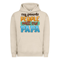 Pigment French Oak my favorite people call me papa Urban Hoodie - JahusDesignShop