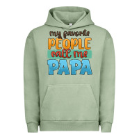 Pigment Oil Green my favorite people call me papa Urban Hoodie - JahusDesignShop