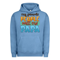Pigment Pebble Blue my favorite people call me papa Urban Hoodie - JahusDesignShop