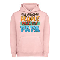 Pigment Salmon my favorite people call me papa Urban Hoodie - JahusDesignShop