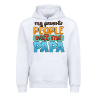 White my favorite people call me papa Urban Hoodie - JahusDesignShop