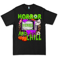 Black Horror movies and chill Premium Tee - NancyCooperArtShop