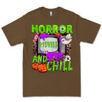 Cacao Horror movies and chill Premium Tee - NancyCooperArtShop