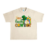 Sandshell One lucky cowboy St. Patricks day Urban Heavy Tee - HowdyJamesFarm