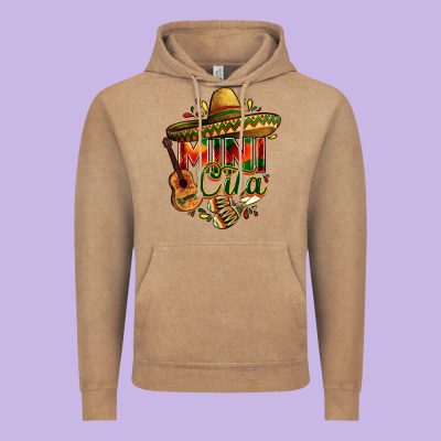 Mini Cita Vintage Hoodie Designed By Fadigitalartstudio