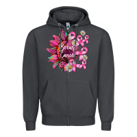 Smoke breast cancer sunflower Zipper Hoodie - BarkalooDesign