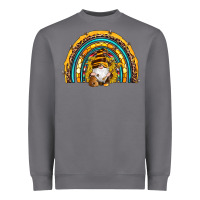 Storm western bee gnomes sunflowers beehive honeycomb leopard turquoise sera Heavyweight Sweatshirt - Artiststas