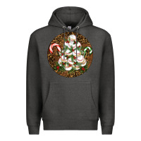 Charcoal Heather Merry Christmas Baseball Premium Hoodie - RanaPortraitStore