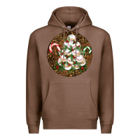 Chestnut Merry Christmas Baseball Premium Hoodie - RanaPortraitStore