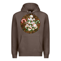 Coffee Merry Christmas Baseball Premium Hoodie - RanaPortraitStore