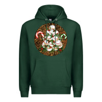 Sports Green Merry Christmas Baseball Premium Hoodie - RanaPortraitStore