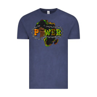 Vintage Denim Power Black History Vintage Tee - HowdyJamesFarm