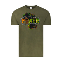 Vintage Olive Power Black History Vintage Tee - HowdyJamesFarm