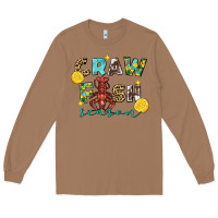 Toasted Coconut Crawfish season Long Sleeve Tee - FaDigitalArtStudio
