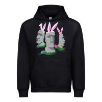 Easter Island Moai Figures  Cute Travelers Funny Gift Urban Hoodie | Teevron
